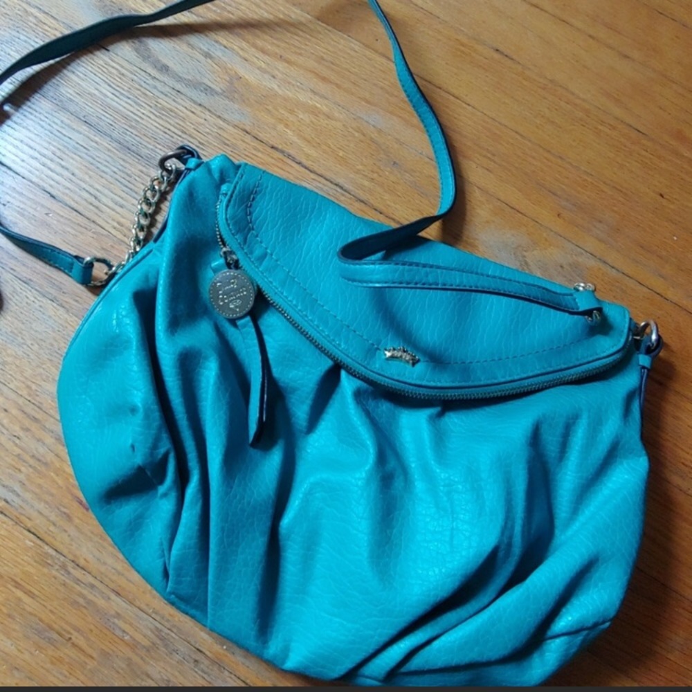 Juicy Couture Dark Teal/Green Crossbody Bag
